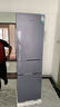 容聲216升三開門小電冰箱家用小戶型節(jié)能超薄冷藏冷凍兩用保鮮出租房宿舍迷你BCD-216D11N銀國家補貼 曬單實拍圖