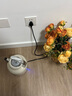 德世朗（DESLON）家用燒水壺恒溫電熱水壺大容量保溫一體電水壺復古煮水開水壺 1.7L 【高顏值-鋼琴烤漆】三代復古白 曬單實拍圖