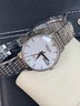 浪Longines手表琴女真鉆名牌全自動(dòng)機(jī)械表十大品牌防水鏤空情侶表 L789間金白面女 送表帶+手鏈 曬單實(shí)拍圖