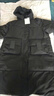 矜持范棉服女冬季2025新款韓版寬松時(shí)尚長(cháng)款棉衣加大棉襖連帽加厚面包服 黑色 M 90-125斤 曬單實(shí)拍圖