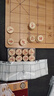 得力（deli）五子棋圍棋象棋楠竹套裝仿玉棋子楠竹雙面棋盤(pán)棋罐高檔親朋送禮盒 曬單實(shí)拍圖