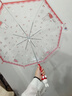 優(yōu)麗尚miffy米菲兔正版雨傘透明長(zhǎng)柄傘2025新款女生高顏值兒童加大自動(dòng) 櫻桃（米菲透明傘） 8骨 曬單實(shí)拍圖
