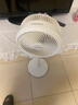 大宇（DAEWOO）空氣循環(huán)扇電風(fēng)扇落地扇家用兩用臥室客廳強力臺扇宿舍節能風(fēng)寶空調伴侶F45 【渦輪聚風(fēng)+節能省電+低噪涼風(fēng)】奶糖白 曬單實(shí)拍圖
