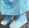 甜甜仔兒童雨鞋男女童水鞋防水防滑耐磨學(xué)生女孩幼兒園寶寶雨靴 34碼 曬單實(shí)拍圖
