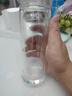 胖東來(lái)水晶水杯雙層車(chē)載玻璃杯茶杯大容量便攜加厚透明隔熱杯子男士水杯 300ML【菱形水晶蓋】可定制 曬單實(shí)拍圖