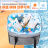 菱動力保溫箱保溫袋飯盒袋冰袋冷藏包母乳儲奶背送奶包藥品保冷保鮮盒 曬單實拍圖