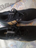 亞瑟士ASICS跑步鞋男鞋緩震運動鞋回彈舒適跑鞋 GEL-NIMBUS 26 PLATINUM 黑色/米黃色 42.5 曬單實拍圖
