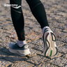 Saucony索康尼凌迅SHIFT FLOW跑鞋男女防潑水緩震通勤慢跑鞋灰蘭37 曬單實(shí)拍圖