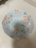 千代源有古窯日本原裝進(jìn)口粉色櫻花碗餐具日式家用陶瓷飯碗花碗缽碗面碗 8.2英寸粉藍缽 曬單實(shí)拍圖
