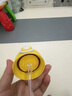 WOIBABY適配貝親直飲吸管奶瓶配件學(xué)飲吸管水杯蓋寬口徑手柄三代通用 黃色（12個(gè)月+）吸管彈力杯蓋+手提繩 曬單實(shí)拍圖
