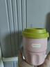 三旬溫感遠山變色泡茶杯茶水分離杯子玻璃帶蓋過濾水杯家用辦公室茶具 溫感變色_遠山泡茶杯【青純】 曬單實拍圖