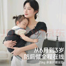 芬也抱娃神器解放雙手防后傾背帶嬰兒前抱式背娃寶寶旋鈕卡扣背巾外出 曬單實(shí)拍圖