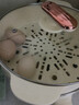 九陽(yáng)佳人電炒鍋電煮鍋宿舍鍋多用途鍋多功能家用不沾電熱鍋寢室學(xué)生鍋迷你小電鍋一體煮面鍋火鍋神器1-5人 2L 【智能】陶瓷釉不粘鍋+蒸籠 曬單實(shí)拍圖