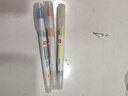 櫻花（SAKURA）多功能雙頭熒光筆6色手帳筆考試復習重點(diǎn)標記筆3支套裝多彩色 曬單實(shí)拍圖