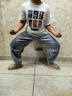 小豬托尼男童褲子秋裝運動(dòng)長(cháng)褲兒童衛褲親膚胖童中大童8-15歲休閑褲青少年 前側夾標長(cháng)褲灰色 160 合適155-165身高，110-130斤 曬單實(shí)拍圖