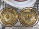 康寧（VISIONS）玻璃燉盅450ml瓦罐燉煮帶蓋蒸蛋羹碗一人一盅甜品碗可加熱耐高溫 曬單實(shí)拍圖