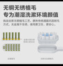 皓衛(wèi)適用于小米T302電動牙刷頭適配米家MES608聲波成人T501/T301/MES605替換牙刷頭 6支 白色刷頭 T302/MES608專用 曬單實拍圖