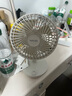 華凌美的【小風扇】電風扇風寶usb充電扇家用吊扇小型米白壁掛便攜戶外露營節(jié)能桌面電扇WH-FTD12S1 曬單實拍圖