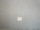 公牛（BULL）開關(guān)插座G57蝶翼超薄膚感開關(guān)10A斜五孔十只裝套餐G57Z223A米絨白 曬單實拍圖