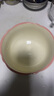 佩爾森（CERAMICS）小清新釉下彩陶瓷家用碗碟套裝2025新款高顏值吃飯碗面碗湯碗餐具 6寸碗4個(gè)裝 曬單實(shí)拍圖