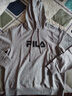 FILA 斐樂斐護(hù)科技|官方情侶款連帽衛(wèi)衣2025秋季新款休閑寬松針織長袖 卡地亞花灰-MG L 175/96A/L 曬單實(shí)拍圖