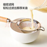 浦利頓（PLODON）嬰兒寶寶輔食工具 30目米油過濾網(wǎng)漏勺304不銹鋼 母嬰烘培工具 曬單實(shí)拍圖