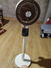 創(chuàng)維【全屋驅(qū)蚊】空氣循環(huán)扇家用電風(fēng)扇落地扇2025新款大風(fēng)量語音遙控輕音節(jié)能臥室小風(fēng)扇Q522 白咖色 曬單實拍圖