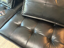 NORHOR原版荷蘭ASIADES北歐表情中古復古風/皮埃蒙特真皮沙發(fā)組合模塊G 黑色單人1.21m|360°全真皮 10天內(nèi)發(fā)貨 曬單實拍圖