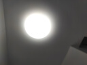雷士（NVC）LED照明吸頂燈簡(jiǎn)約超薄臥室書房過道陽臺(tái)IP40包安裝 如雪-36W  曬單實(shí)拍圖
