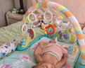 澳貝（auby）嬰幼兒童玩具好動(dòng)小猴健身架寶寶腳踏踩鋼琴新生兒禮盒滿(mǎn)月禮物 曬單實(shí)拍圖