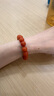 石玥珠寶奢藏級(jí)保山南紅瑪瑙手串本命年轉(zhuǎn)運(yùn)珠手鏈男女士款禮物 9-10mm 曬單實(shí)拍圖
