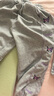 女童褲子春秋季新款女寶寶卡通刺繡庫洛米休閑褲運動(dòng)寬松束腳衛褲 灰色 130 曬單實(shí)拍圖