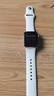 Apple/蘋果 Watch Series 10 智能手表GPS款42毫米玫瑰金色鋁金屬表殼淡桃粉色運(yùn)動型表帶S/M MX1R3CH/B 曬單實(shí)拍圖