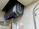 史密斯蘭堡【免費上門(mén)安裝】電熱水器電熱家用洗澡扁桶雙膽速熱儲水式3200瓦60升80升一級能效節能出水斷電 【80升莫蘭迪灰】3200W出水斷電+WIFI智控 曬單實(shí)拍圖