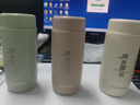 富光 保溫杯小巧可愛(ài)便攜少女316不銹鋼迷你水杯簡(jiǎn)約保溫瓶禮物送女友 蜜桃粉200ml+升級316L材質(zhì) 曬單實(shí)拍圖