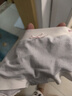 SecretWorld內褲女士高腰輕收腹100%純棉加長(cháng)檔50支全棉A類(lèi)抗菌平角內褲衩 曬單實(shí)拍圖