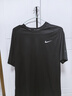 耐克NIKE男子春夏圓領(lǐng)短袖T恤 舒適透氣 時(shí)尚簡(jiǎn)約HV5204-010黑色L 曬單實(shí)拍圖