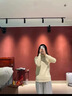 詩蒂淑毛衣女半高領(lǐng)秋冬新款洋氣內(nèi)搭打底針織毛衫上衣一體絨軟糯可機洗 杏色【加絨加厚不掉絨】 M 【建議110斤以下】 曬單實拍圖