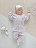 哈趣猴嬰兒秋冬季棉服家居服睡衣內衣男童女童套裝秋衣男童女寶寶保暖衣 粉紅色 73 【建議66-73cm，15-18斤寶寶】 曬單實(shí)拍圖