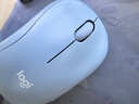 羅技（Logitech）M221 輕音鼠標(biāo) 無線鼠標(biāo) 辦公鼠標(biāo) 對(duì)稱鼠標(biāo) 帶無線微型接收器 霧靄藍(lán) 曬單實(shí)拍圖