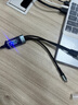 充電線三合一數(shù)據(jù)線一拖三快充66W充電套裝多頭編制車載適用蘋果Type-c安卓華為榮耀vivo小米o(hù)ppo 單線【三合一編織線黑色1.2米】 曬單實拍圖