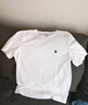 杰克·瓊斯（JACK&JONES）25年男裝T恤男夏季T恤舒適男士短袖涼感多色上衣純色水洗不易走形 本白色A06 XL 185 曬單實(shí)拍圖