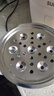領(lǐng)銳（lingrui） 蒸蛋器304不銹鋼煮蛋器家用早餐神器雙層定時(shí)防干燒自動(dòng)斷電迷你雞蛋羹機器 黃色 雙層 曬單實(shí)拍圖