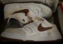 耐克男子低幫平底運動(dòng)鞋冬季復古經(jīng)典板鞋NIKE FULL FORCE HJ3485 121白/淺英國褐/白/清透藍 40.5 曬單實(shí)拍圖