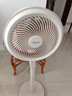 美的（Midea）【語音智控】空氣循環(huán)扇/家用電風扇/臥室遙控落地扇/輕音柔風立式定時/臺式桌面小風扇 FGA24THR 曬單實拍圖