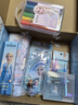迪士尼（Disney）文具套裝 艾莎公主文具繪畫禮盒 開學(xué)大禮包兒童女孩小學(xué)生學(xué)習(xí)用品生日禮物E0339F 曬單實拍圖