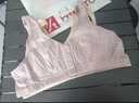 FitonTon純棉中老年媽媽文胸老人中年婦女前扣背心式內(nèi)衣大碼無鋼圈前開扣 曬單實拍圖