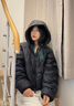 加拿大鵝（Canada Goose）【新品】Elba女士兜帽羽絨夾克羽絨外套大鵝羽絨服 2756WT 9061 黑色 M 曬單實拍圖