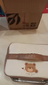 國(guó)風(fēng)316不銹鋼飯盒小學(xué)生飯盒高中食堂打飯分格餐盤大容量免費(fèi)刻字 【成人學(xué)生】4格卡其色+保溫袋 （送筷勺） 曬單實(shí)拍圖