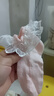 浪莎兒童襪子女童夏季薄款蕾絲花邊舞蹈襪可愛百搭公主襪 白1粉1黃1藍1紫1 腳長20-22cm 7-9歲 30-35碼 曬單實拍圖